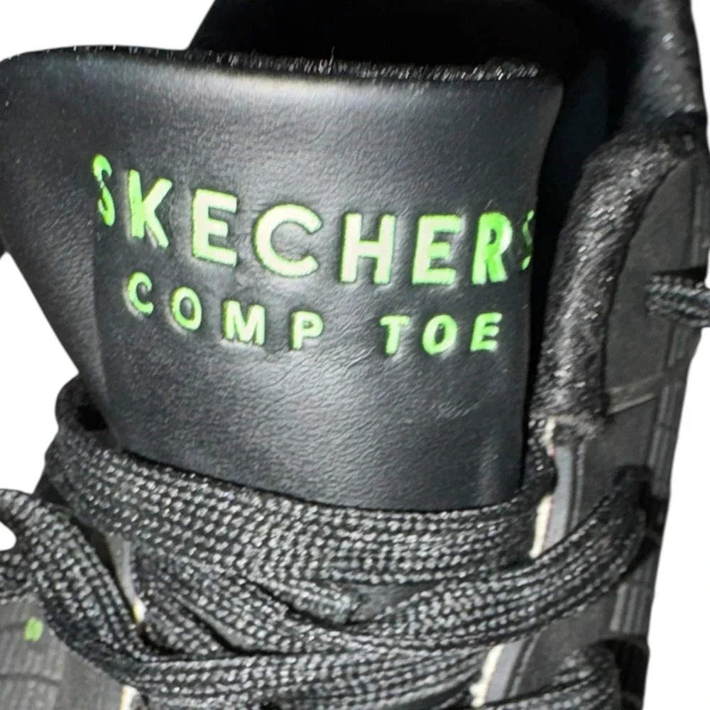 Skechers Composite Toe Womens Work Sneakers Uno SR‎ 8.5